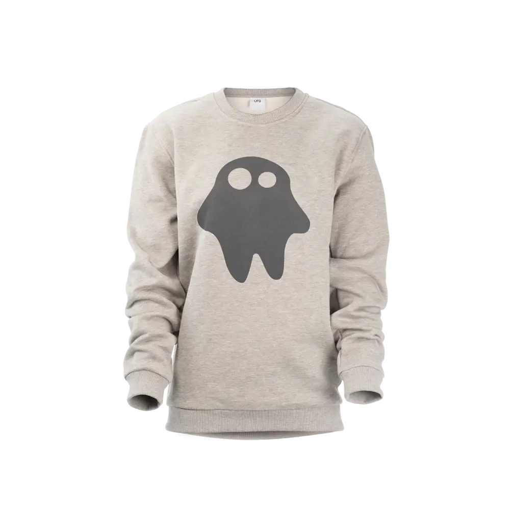 Ghost Crewneck / Light Grey