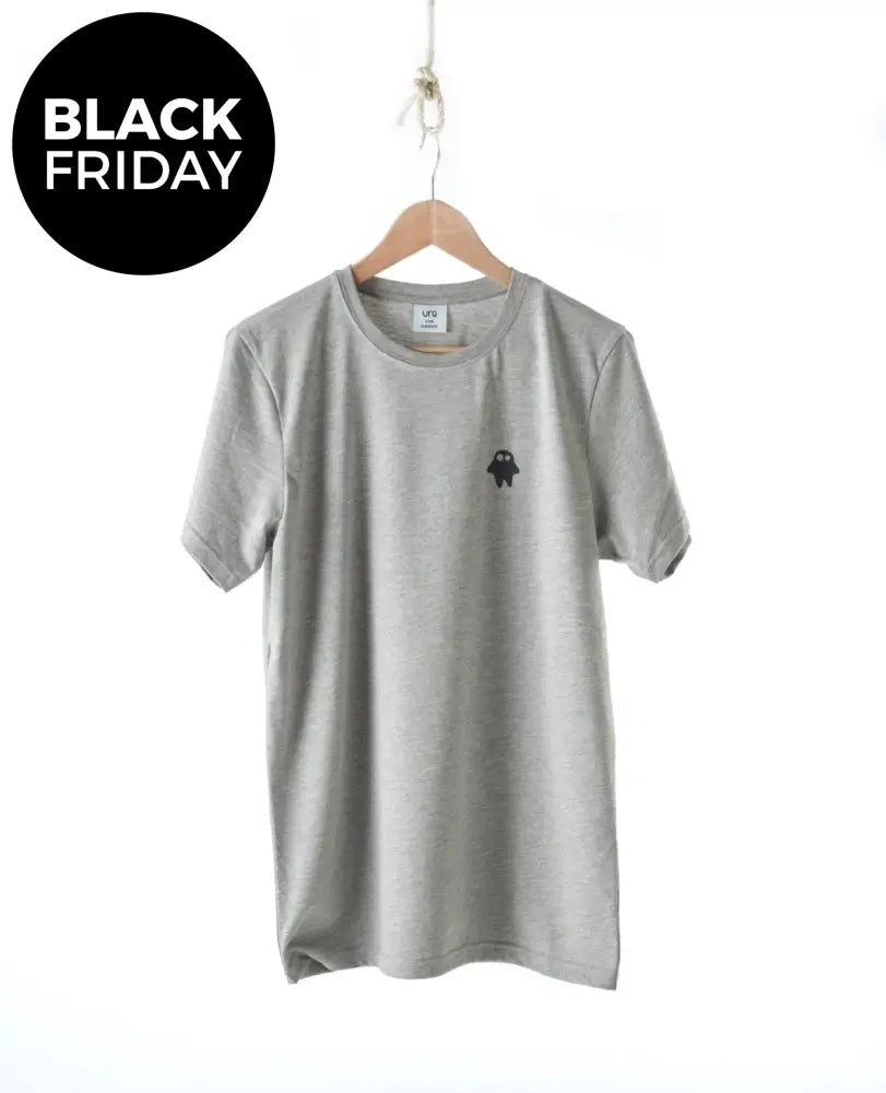 Tiny Ghost T-Shirt / Grey Melange